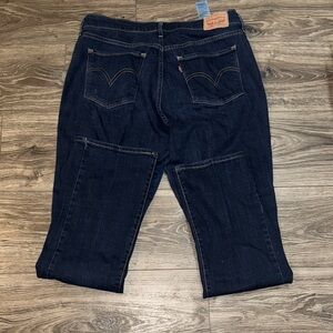 Levi's Women's Dark Blue Boot Cut Jeans